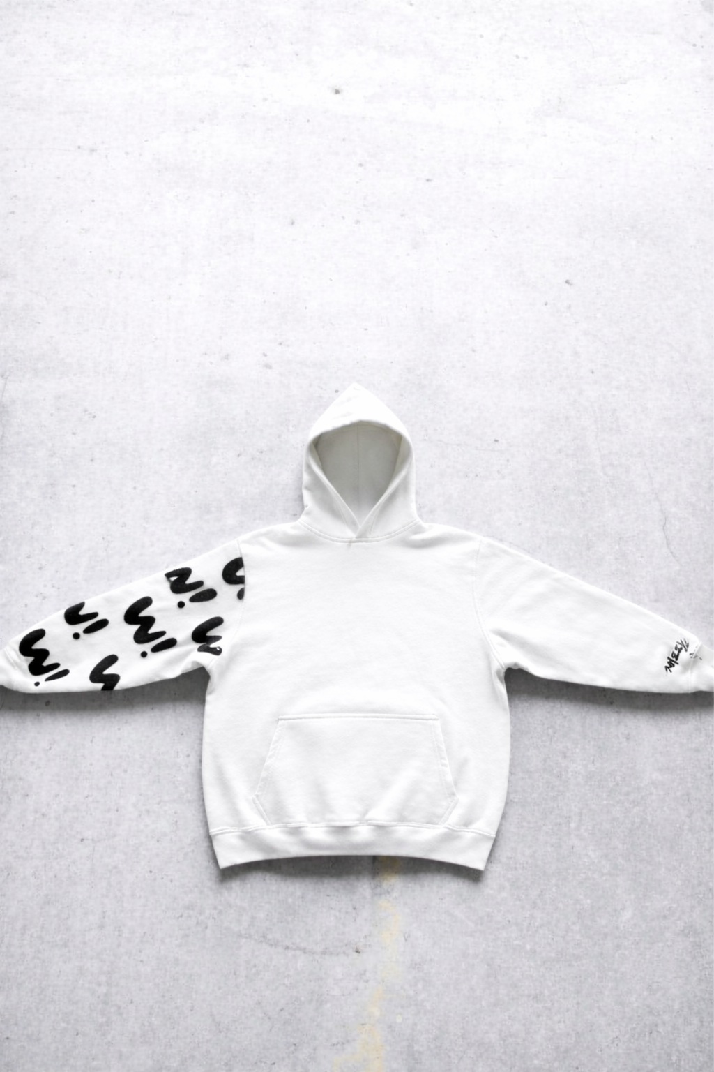 Wizzy Puff Print Hoodie
