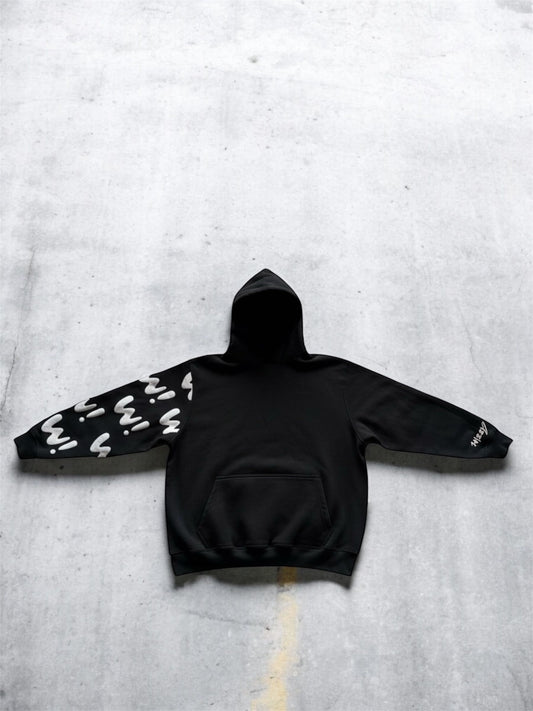 Wizzy Puff Print Hoodie